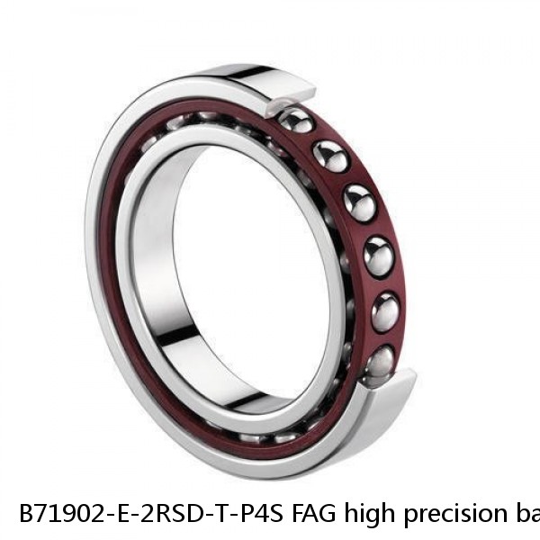 B71902-E-2RSD-T-P4S FAG high precision ball bearings